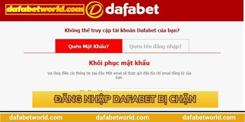 2 cách khắc phục khi Dafabet bị chặn 2 cách khắc phục khi Dafabet bị chặn