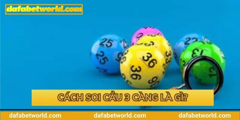 Cách soi cầu lô đề 3 càng Cách soi cầu lô đề 3 càng